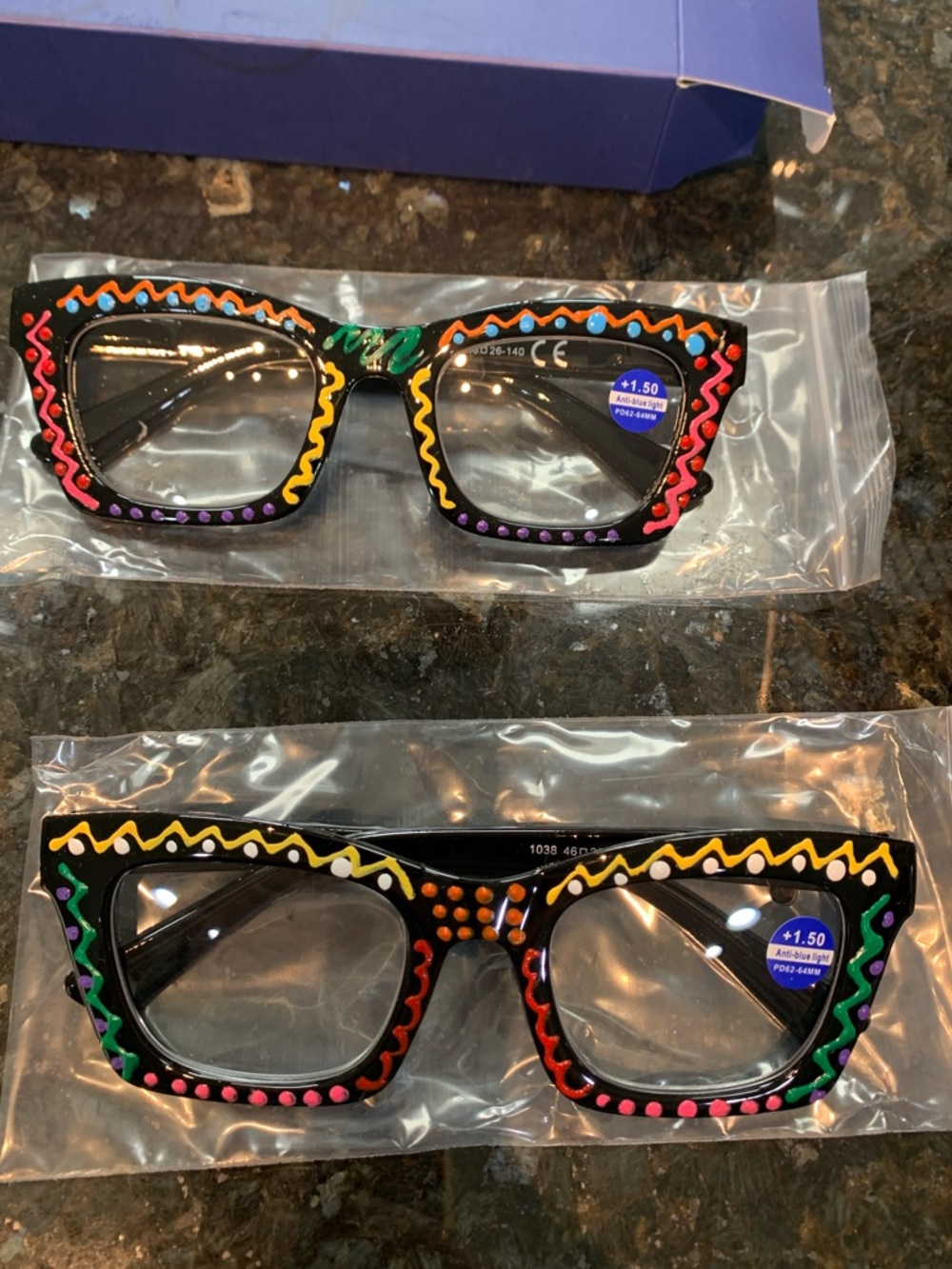 HANDPAINTED READERS - Picture 2 of 13